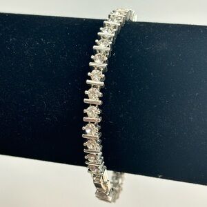 Cubic Zirconia Tennis Bracelet
